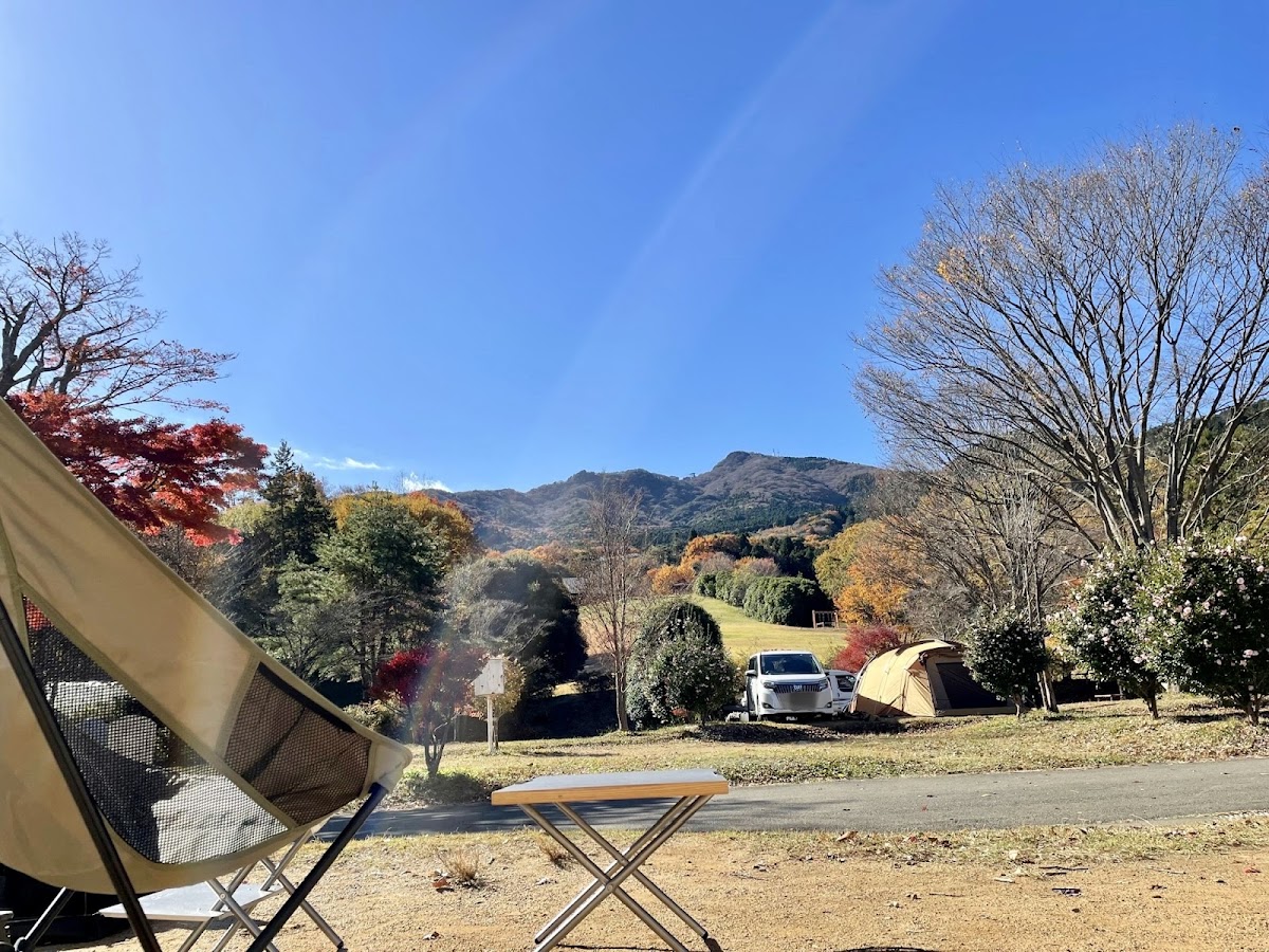 石岡市つくばねオートキャンプ場の実際の写真