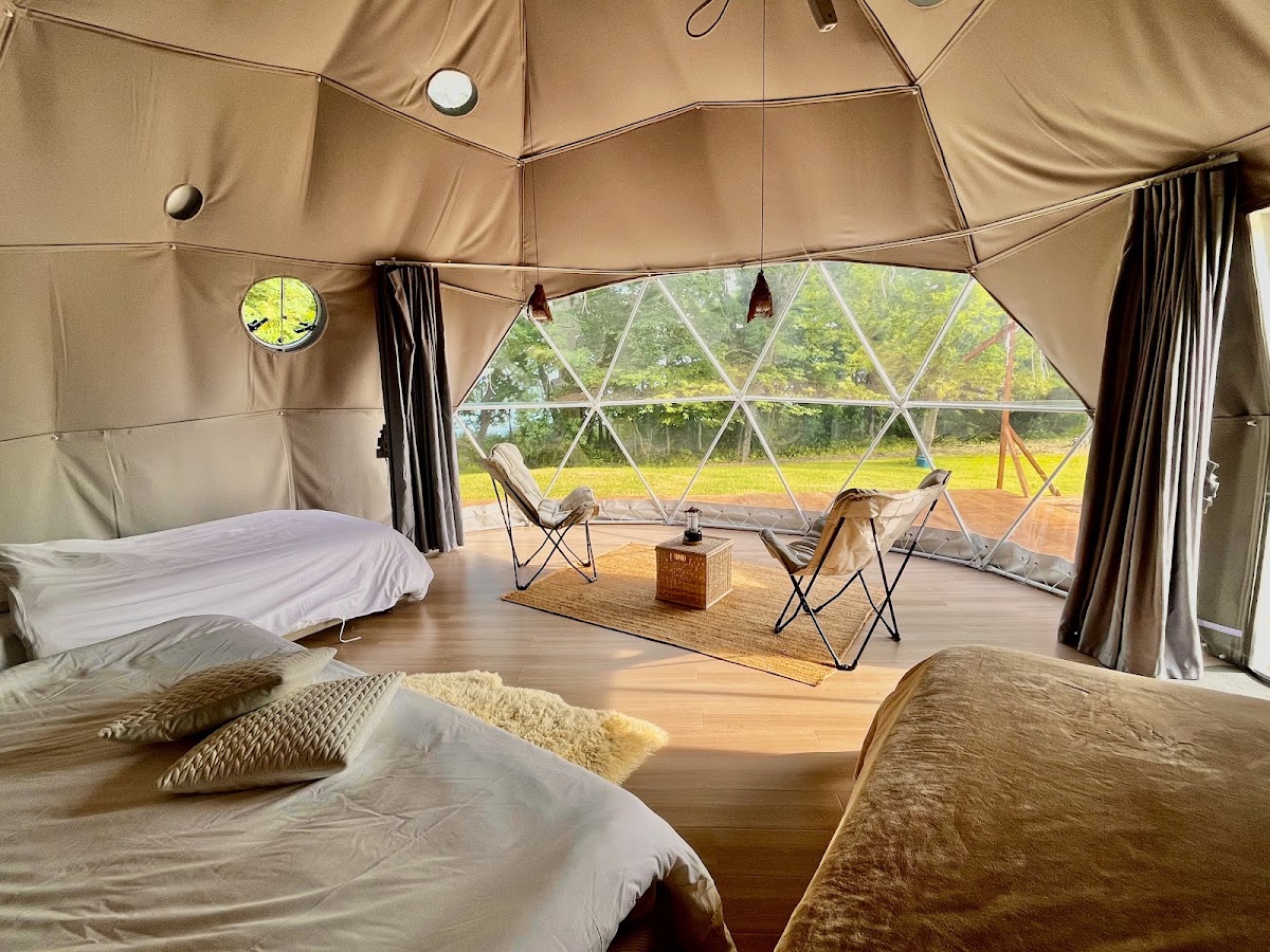 Lakehouse Toyako Glampingの実際の写真