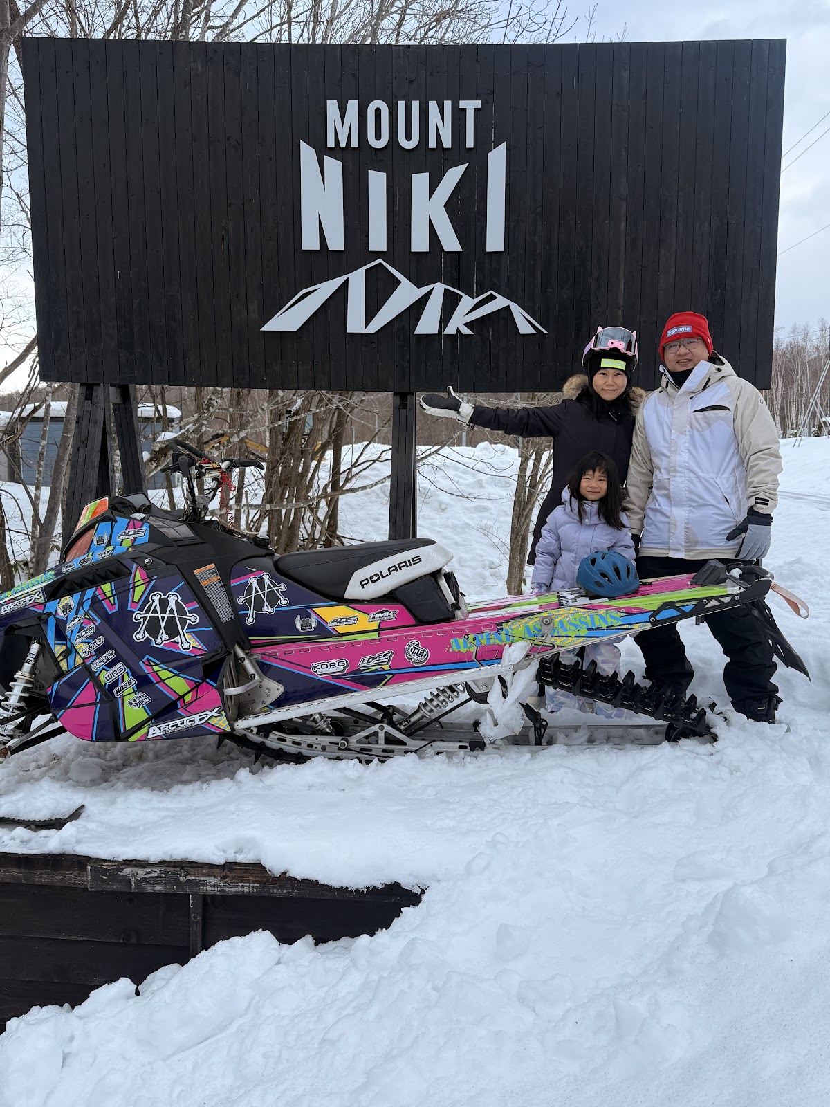 MOUNT NIKI camp fieldの実際の写真