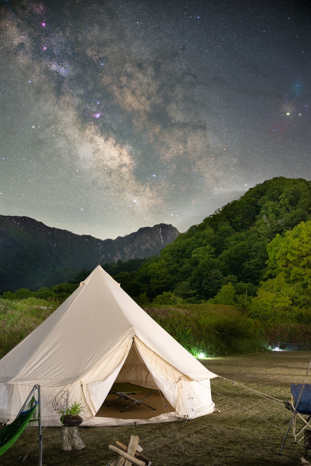 星のもと オートキャンプ場の実際の写真