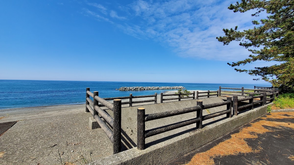 朝日ヒスイ海岸オートキャンプ場の実際の写真