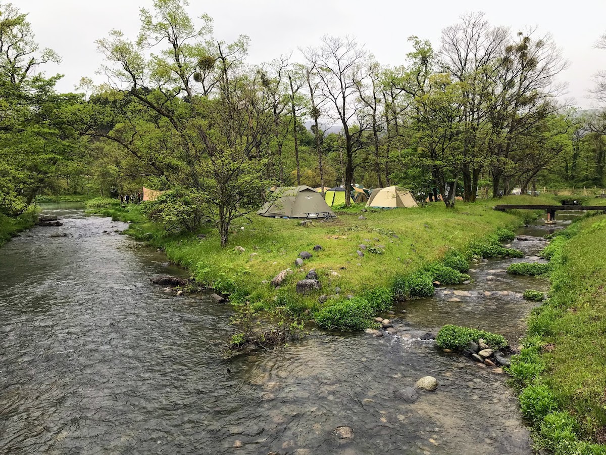 墓ノ木自然公園キャンプ場の実際の写真