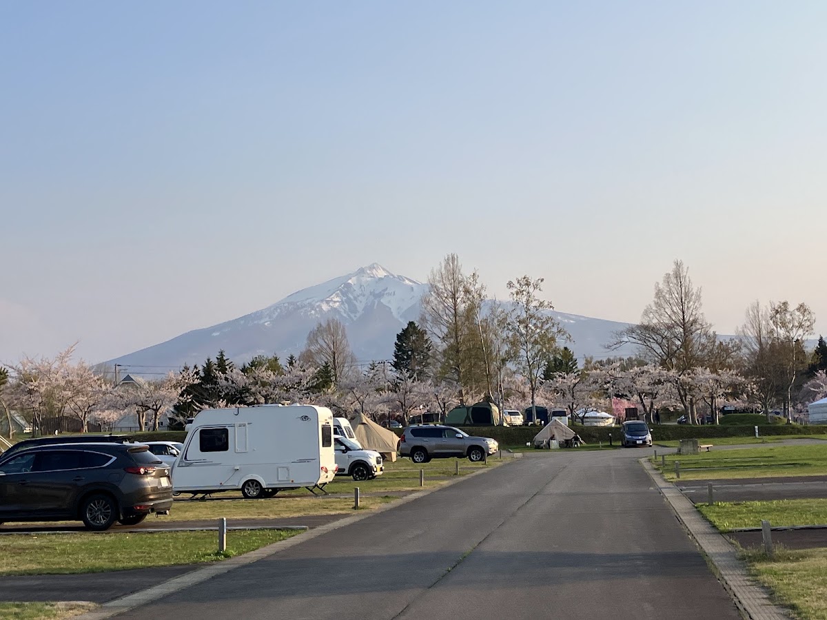 つがる地球村オートキャンプ場の実際の写真