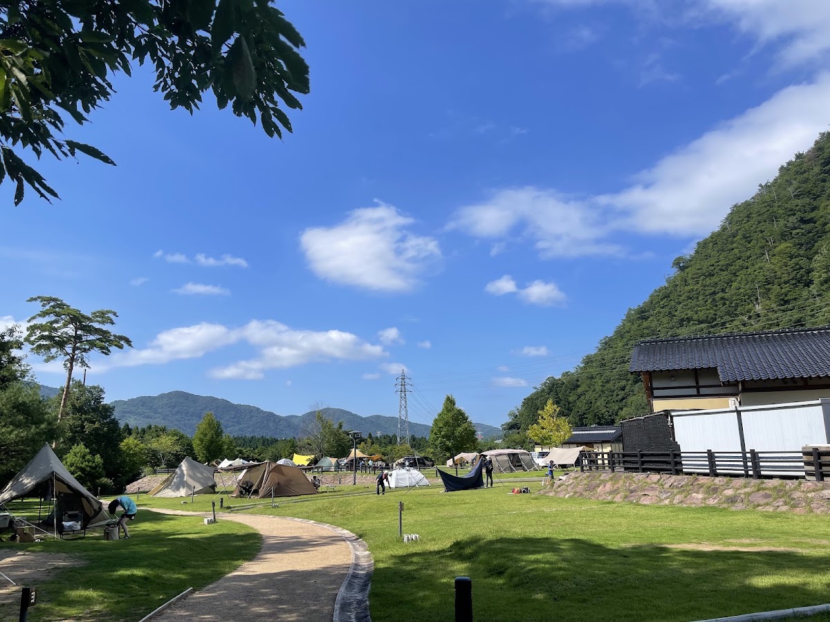 白山吉野オートキャンプ場の実際の写真