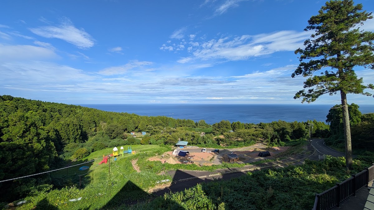 ガラガラ山越前水仙の里キャンプ場の実際の写真