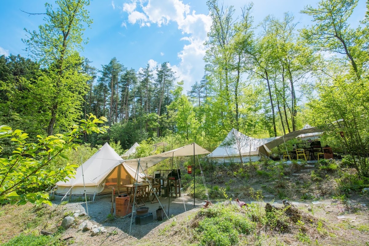 白州・尾白FLORA Campsite in the Natural Gardenの実際の写真