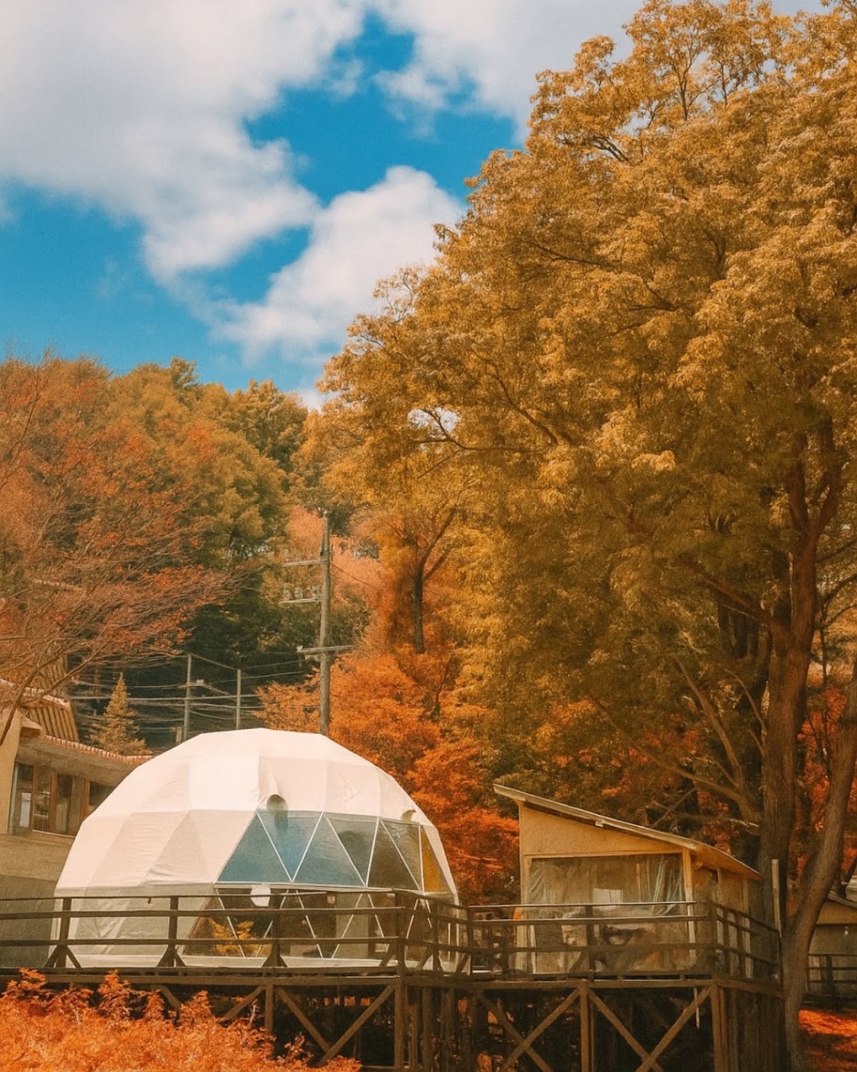 長野 グランピングベース エンキャンプの実際の写真
