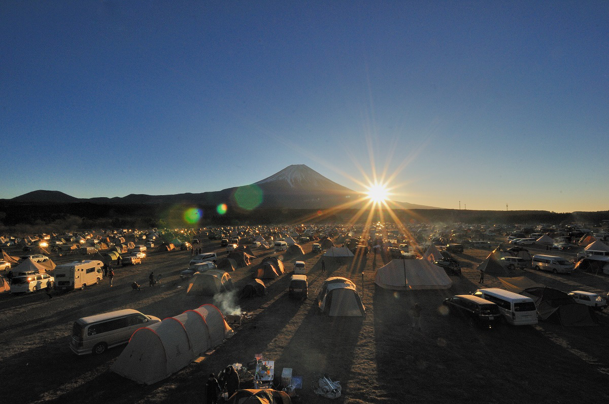 ふもとっぱら(キャンプサイト)の実際の写真