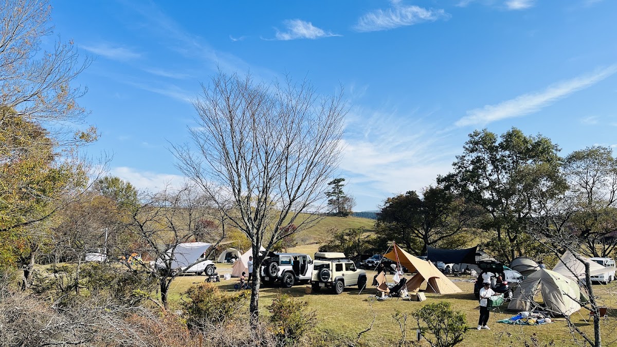 三河高原キャンプ村の実際の写真