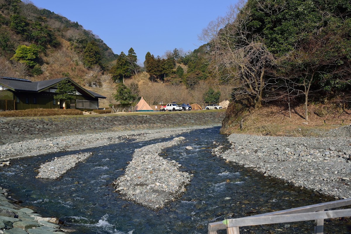 青川峡キャンピングパークの実際の写真