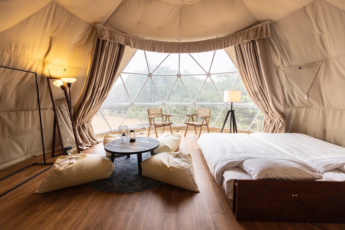 THE GLAMPING PLAZA 伊勢志摩BASEの実際の写真