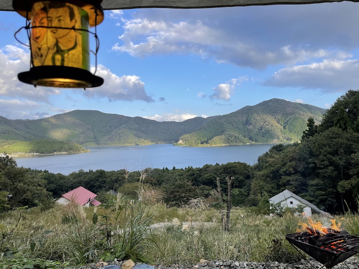 奥琵琶湖キャンプ場の実際の写真