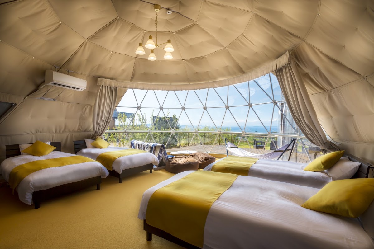 SKY DOME HANNANの実際の写真
