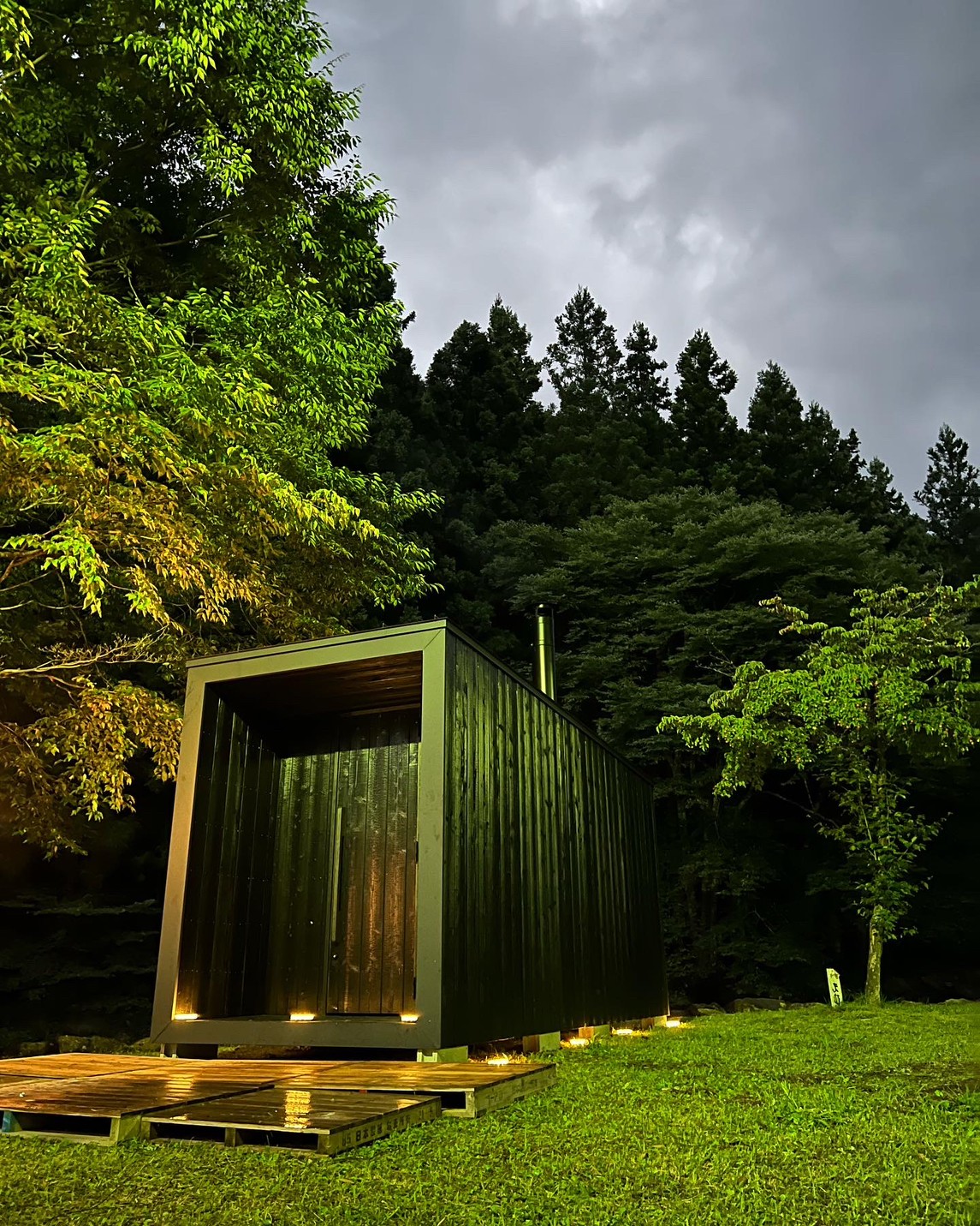Sauna park camp Morinosu