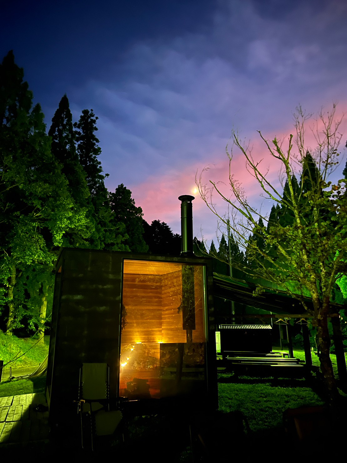 Sauna park camp Morinosuの実際の写真