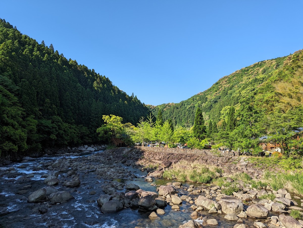 安田川アユおどる清流キャンプ場の実際の写真
