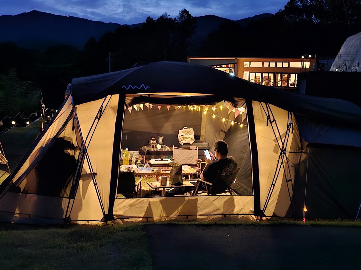 KITAGATA.BASE CampFieldの実際の写真