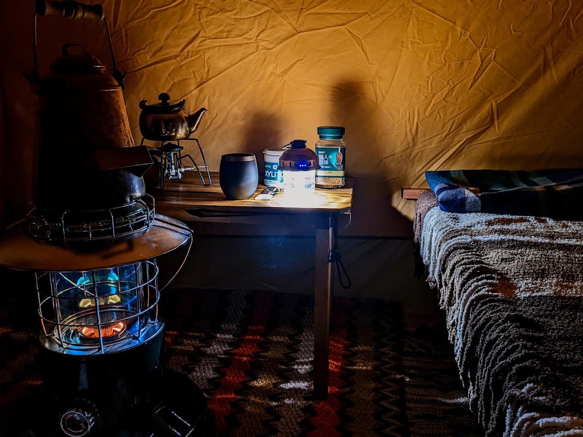 entspannt hutte ヒュッテの実際の写真