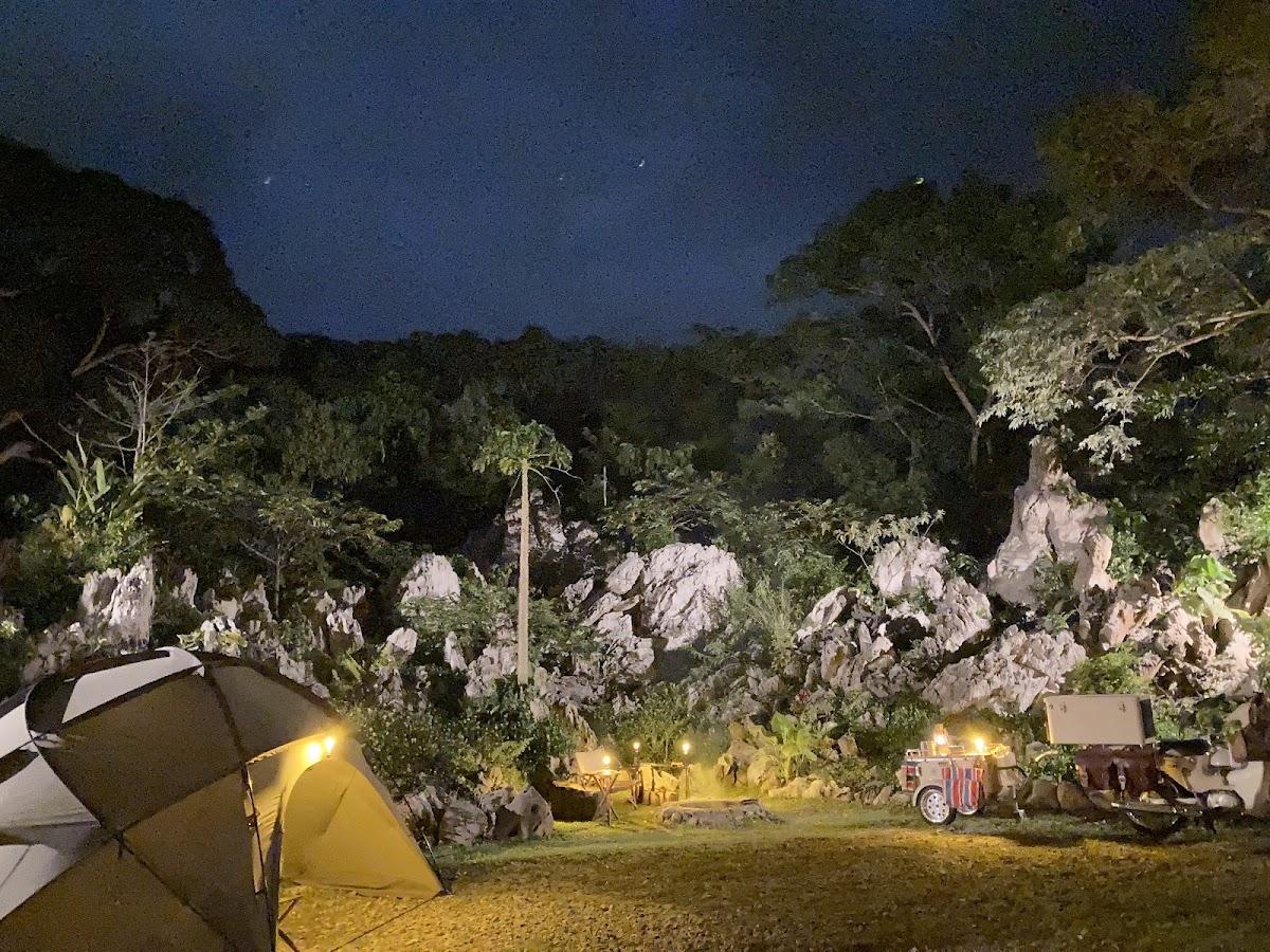 KARST CAMP SITE (カルストキャンプサイト)の実際の写真