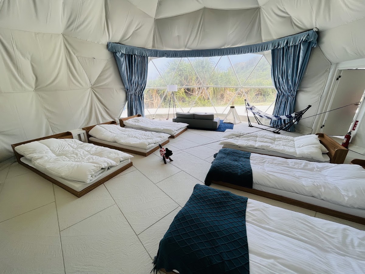 glampark resort アクナ浜の実際の写真