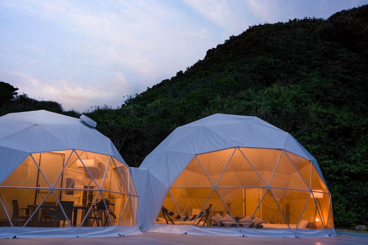glampark resort アクナ浜の実際の写真