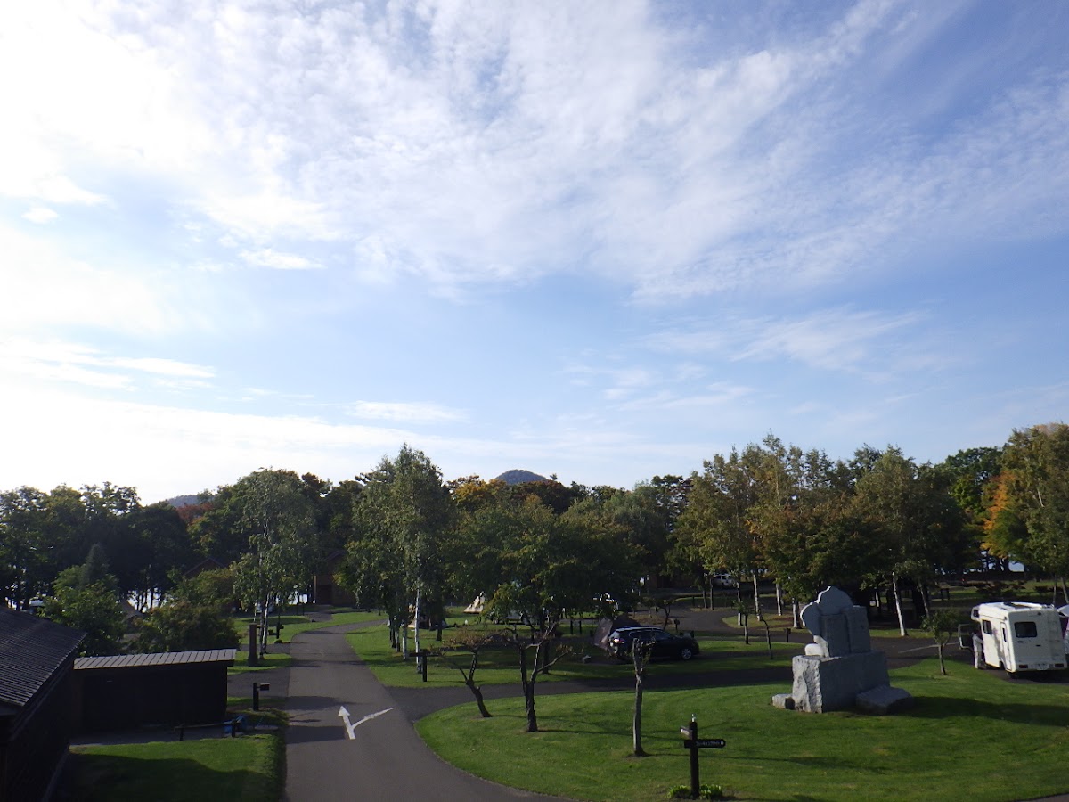 洞爺水辺の里 財田キャンプ場の実際の写真